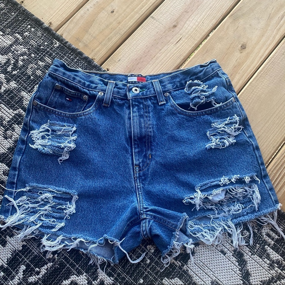 Denim Cutoff Shorts